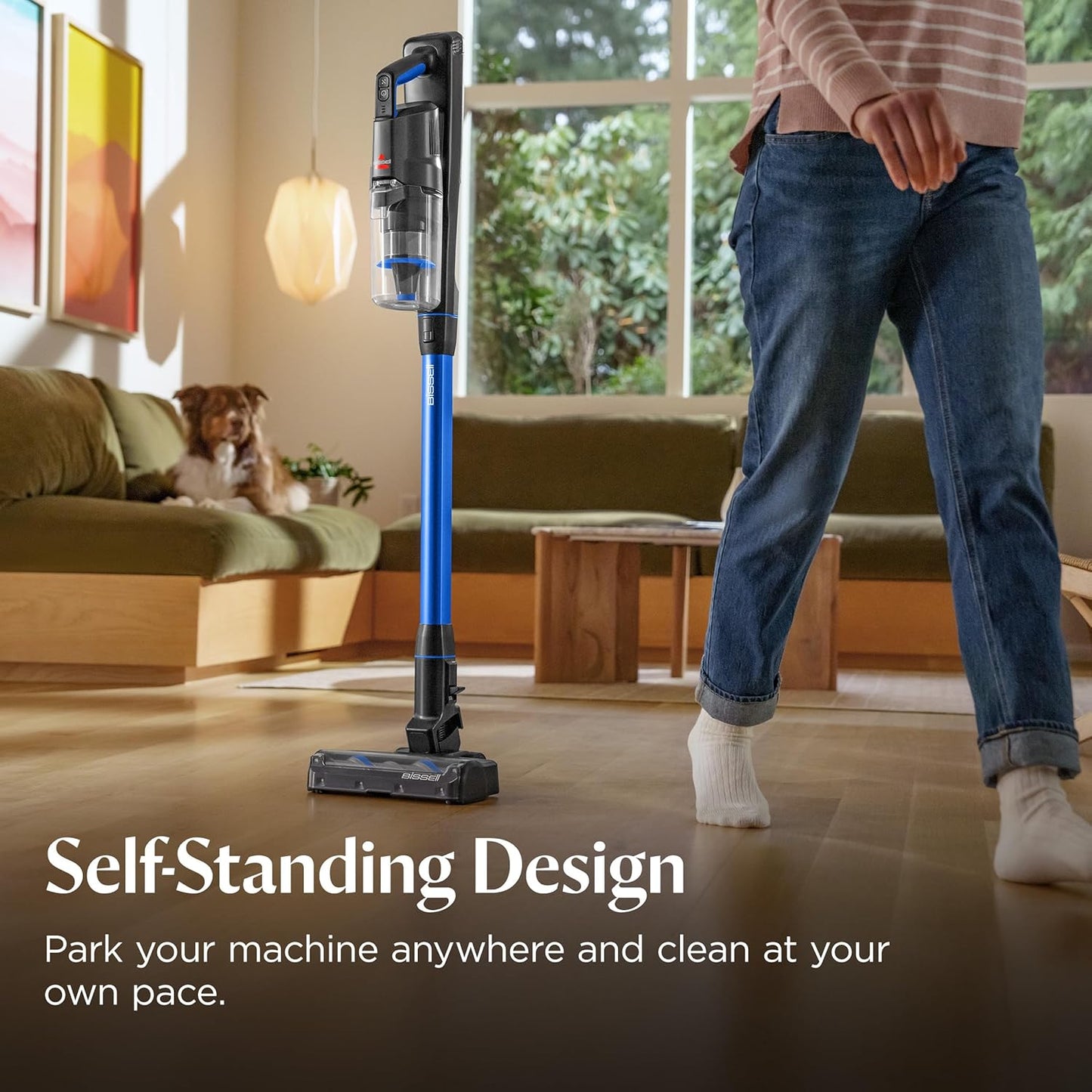 BISSELL PowerClean FurFinder 200W Cordless Vacuum – Tangle-Free Brush & Removable Battery