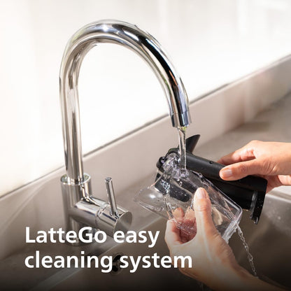 Philips 3200 Series Fully Automatic Espresso Machine with LatteGo Milk Frother (EP3241/54)