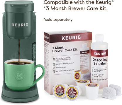 Keurig K-Express Single Serve K-Cup Pod Coffee Maker, 3 Brew Sizes, Strong Button Feature, 42oz Removable Reservoir, Evergreen