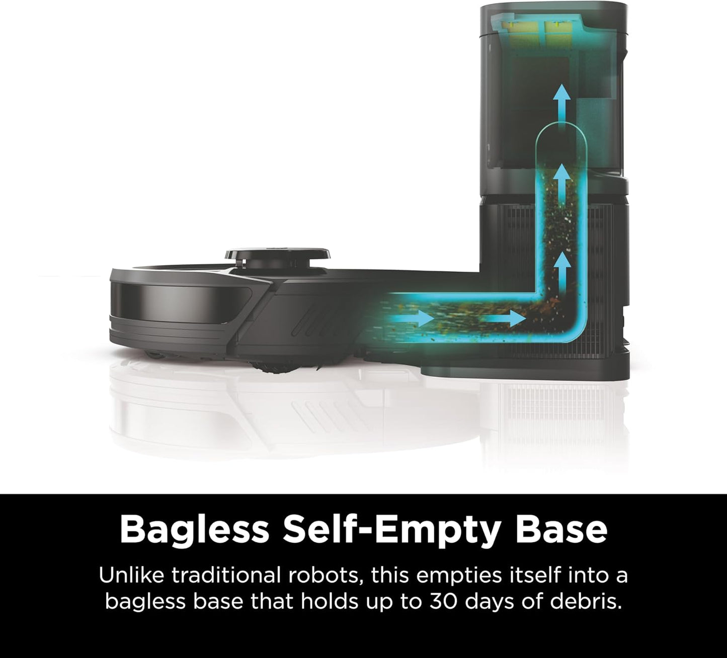 Shark AV2501S AI Ultra Robot Vacuum – Self-Empty Base & Matrix Clean for Pet Hair