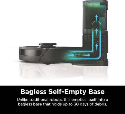 Shark AV2501S AI Ultra Robot Vacuum – Self-Empty Base & Matrix Clean for Pet Hair