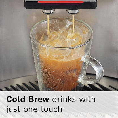 Bosch 800 Series Fully Automatic Espresso Machine – 35 Drinks & Cold Brew (TPU60309)