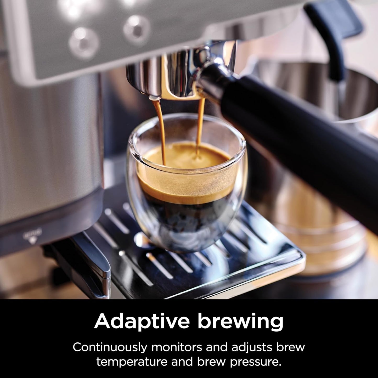 Ninja Luxe Café Premier 3-in-1 Espresso & Coffee Machine with Grinder & Frother (ES601GM)