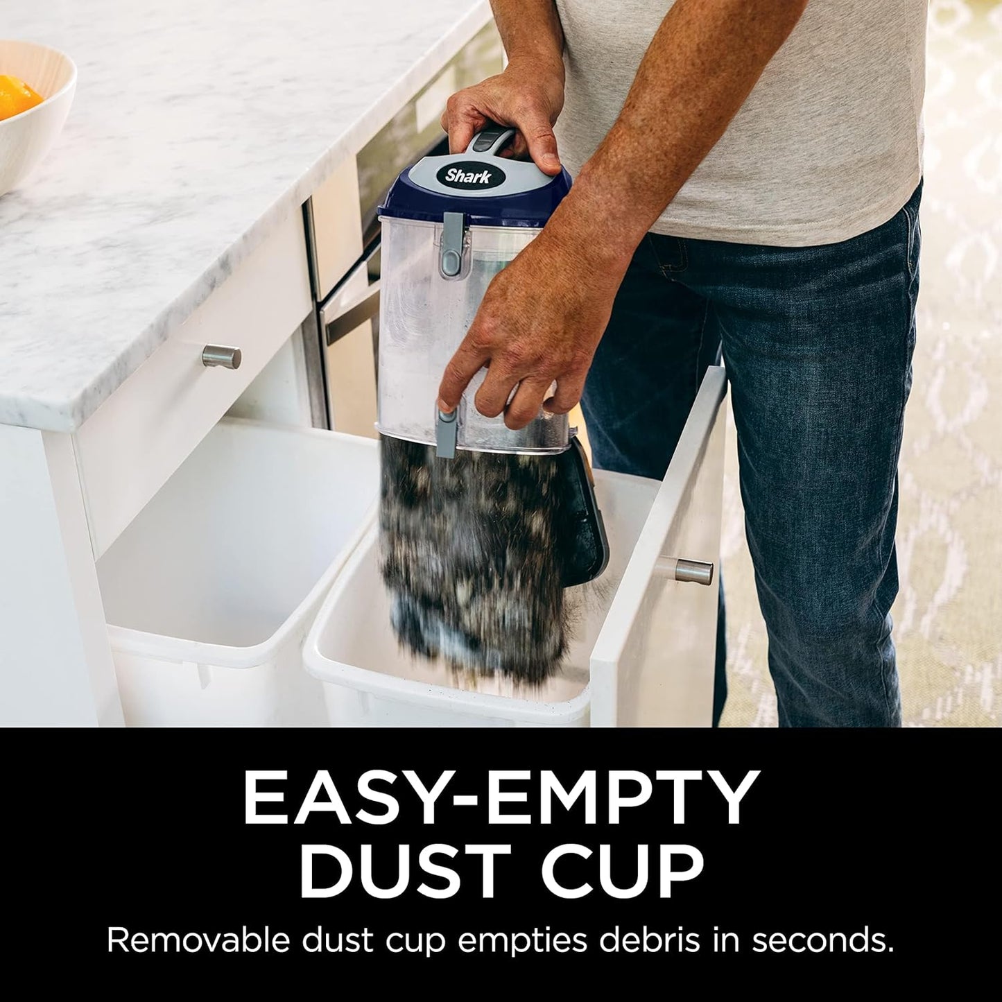 Shark Navigator Lift-Away Deluxe Upright Vacuum – HEPA Filter & Large Dust Cup (NV360)