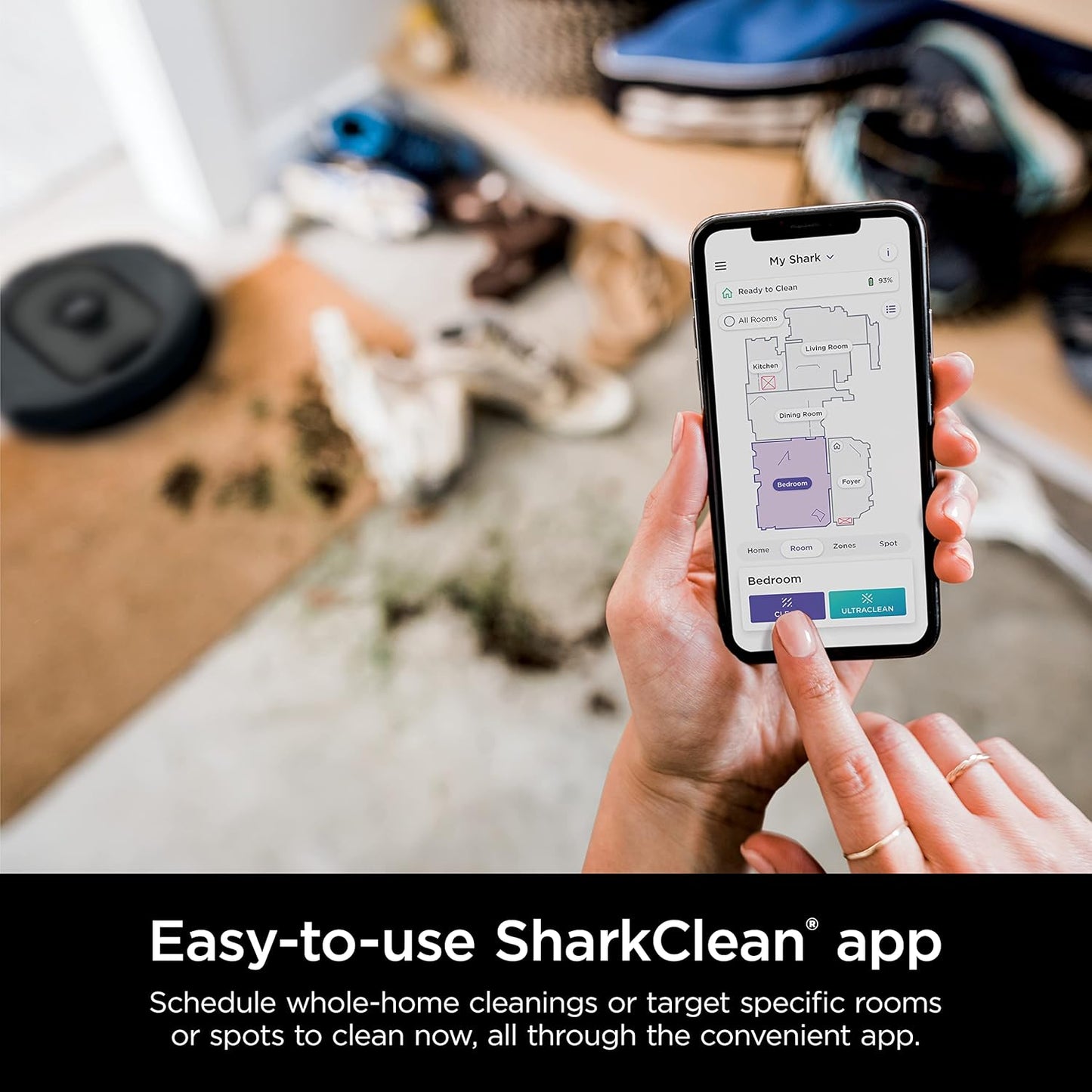 Shark AV2501S AI Ultra Robot Vacuum – Self-Empty Base & Matrix Clean for Pet Hair