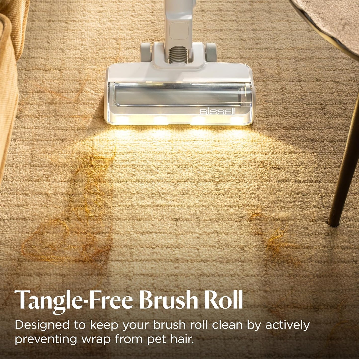 BISSELL PowerClean 200W Cordless Vacuum – Tangle-Free Brush & Removable Battery (4173)