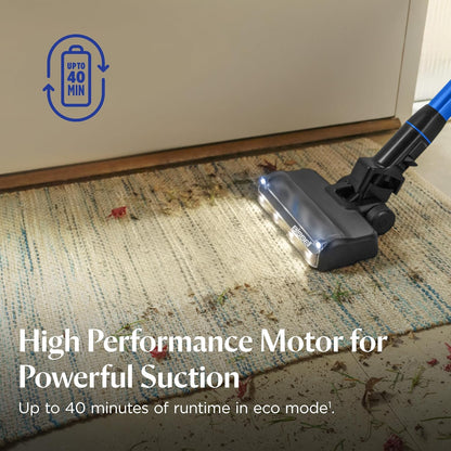 BISSELL PowerClean FurFinder 200W Cordless Vacuum – Tangle-Free Brush & Removable Battery