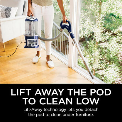 Shark Navigator Lift-Away Deluxe Upright Vacuum – HEPA Filter & Large Dust Cup (NV360)