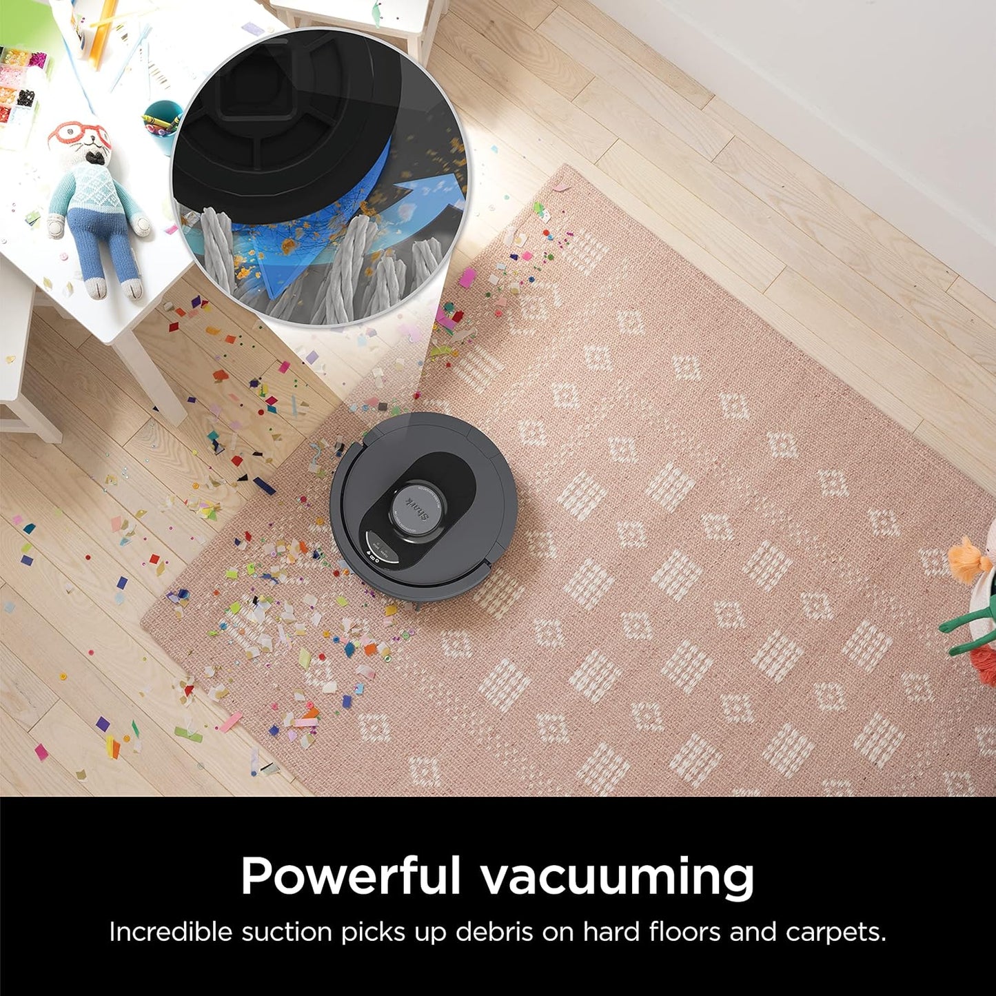 Shark AV2501S AI Ultra Robot Vacuum – Self-Empty Base & Matrix Clean for Pet Hair